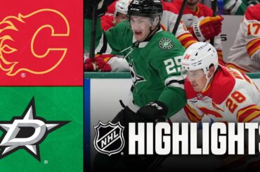 Flames vs. Stars | NHL Highlights | April 07, 2026