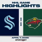 NHL Highlights | Kraken vs. Wild - April 7, 2026