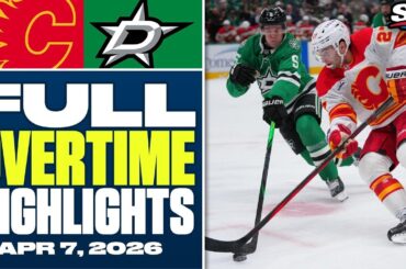 Calgary Flames at Dallas Stars | FULL Overtime Highlights - April 7, 2026