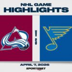 NHL Highlights | Avalanche vs. Blues - April 7, 2026