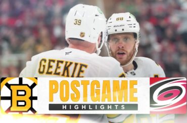 CONDENSED GAME: Boston Bruins vs. Carolina Hurricanes - 4/7/2026