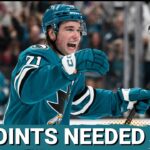 PLAYOFF PATH: Can the Sharks SURGE Past Predators, Kings & Reach NHL Postseason at 90 Points?