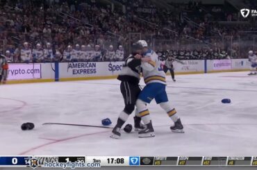Jack Finley vs Taylor Ward  | Apr 01, 2026 | St. Louis Blues vs Los Angeles Kings
