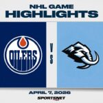 NHL Highlights | Oilers vs. Mammoth - April 7, 2026