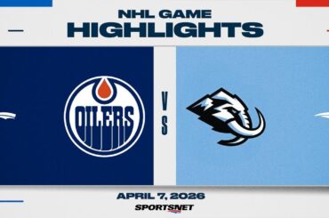 NHL Highlights | Oilers vs. Mammoth - April 7, 2026