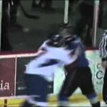 Stephen MacAulay vs Jimmy Oligny Feb 15, 2012