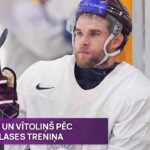 Smirnovs un Vītoliņš pēc Latvijas hokeja izlases treniņa | Sporta Studija