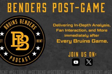 Bruins Benders Post-Game: 4/7/2026 vs. Carolina Hurricanes