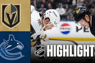 Golden Knights vs. Canucks | NHL Highlights | April 07, 2026