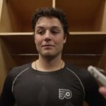 4/7 PHI @ NJD Postgame: Tyson Foerster