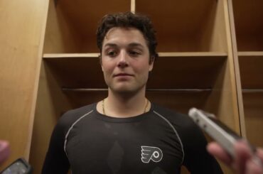 4/7 PHI @ NJD Postgame: Tyson Foerster