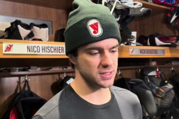 Devils’ Nico Hischier reacts to firing of GM Tom Fitzgerald