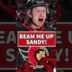 We dubbed him "The Alien" & tonight Jake Sanderson was out of this world! 👽🚀 #GoSensGo #NHL