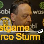 Marco Sturm talks after B’s fall 6-5 in OT @ CAR