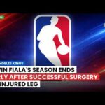 Los Angeles Kings : Kevin Fiala's Season Ends Early After Successful Surgery on Injured Leg