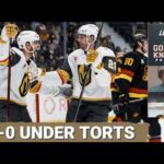 Vegas Golden Knights, Carter Hart, Cole Smith SHUT DOWN Canucks and are 4-0 Under Tortorella