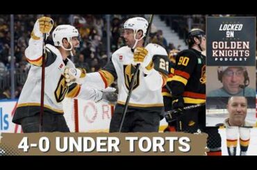 Vegas Golden Knights, Carter Hart, Cole Smith SHUT DOWN Canucks and are 4-0 Under Tortorella