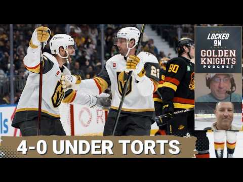 Vegas Golden Knights, Carter Hart, Cole Smith SHUT DOWN Canucks and are 4-0 Under Tortorella