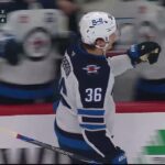 Morgan Barron gets the Jets on the board! ✈️  Jets vs. Penguins