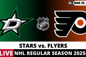 DALLAS STARS VS PHILADELPHIA FLYERS LIVE 🏒 NHL Game Score Radio Play-by-Play