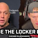 INSIDE THE LOCKER ROOM: Blashill and Bedard REACT to Nick Foligno Trade | CHGO Blackhawks
