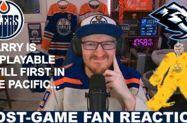 TRISTAN JARRY IS UNPLAYABLE! Post-Game Fan Reaction: Oilers vs Mammoth