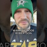 Jason Robertson Grit | Stars vs Flames Moment