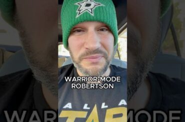 Jason Robertson Grit | Stars vs Flames Moment