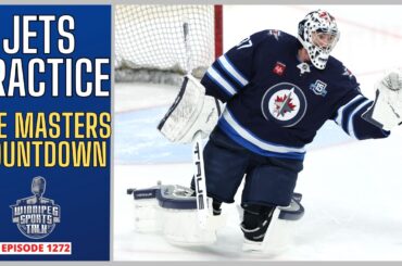 Winnipeg Jets practice & hit the road, countdown to The Masters