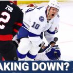 Lightning OVERWHELMED By Senators' 5-Goal 3rd Period | Are Injuries FINALLY Breaking Down the Bolts?