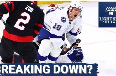 Lightning OVERWHELMED By Senators' 5-Goal 3rd Period | Are Injuries FINALLY Breaking Down the Bolts?