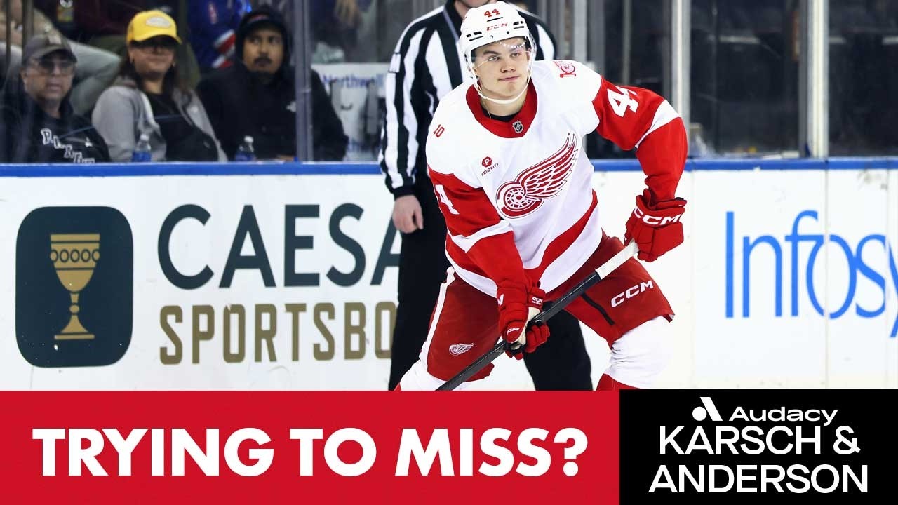 Are The Red Wings Trying To Miss The Stanley Cup Playoffs? | Karsch and Anderson