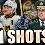 CANUCKS ONLY GET 11 SHOTS AT HOME VS VEGAS + THE ADAM FOOTE DILEMMA EXPLAINED