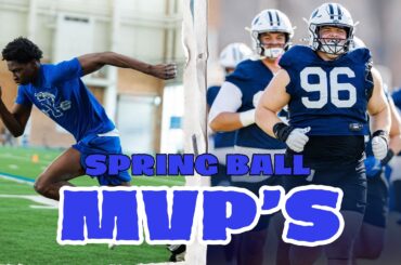 BYU FOOTBALL SPRING MVP'S WITH JUSTIN KIRKLAND & TRE ALEXANDER | COUGCONNECT PODCAST