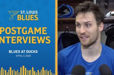 April 3: Postgame Interviews