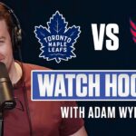 Toronto Maple Leafs vs Washington Capitals | LIVE w/ Adam Wylde
