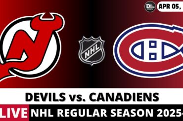NEW JERSEY DEVILS VS MONTREAL CANADIENS 🏒 NHL Game Score Radio Play-by-Play