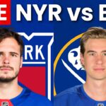 Buffalo Sabres vs. New York Rangers | NHL Livestream (Live Reaction & Play-by-Play) - 4/8/26