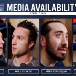 NYR Practice: Conor Sheary, Will Cuylle, Mika Zibanejad & Tye Kartye Media Availability|Apr. 7, 2026