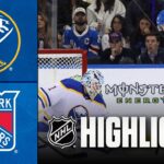 Sabres vs. Rangers | NHL Highlights | April 08, 2026