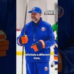 Islanders practiced with a different tone and intensity under Peter DeBoer #shorts