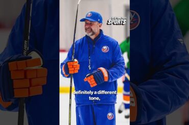 Islanders practiced with a different tone and intensity under Peter DeBoer #shorts
