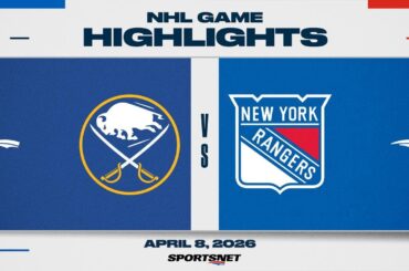 NHL Highlights | Sabres vs. Rangers - April 8, 2026