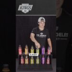 Checking to see if they know their Body Armor flavors 🥤 #lakings #hockey