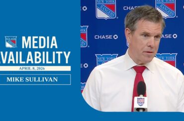 NYR vs BUF: Mike Sullivan Postgame Media Availability | April 8, 2026