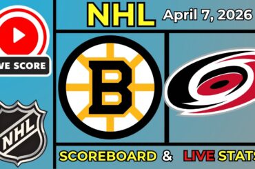 🔴 Boston Bruins vs Carolina Hurricanes LIVE | NHL Hockey | April 8, 2026 | Live SCOREBOARD