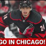 4 TO GO IN CHICAGO! Carolina Hurricanes Start 4-Game Road Trip Against the Blackhawks