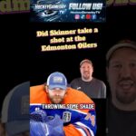 Did Stuart Skinner take a shot at the Edmonton #Oilers? 👀 #NHL #Hockey #fyp #foryou