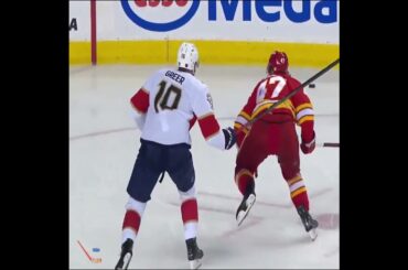 Connor Zary leaves the game following a hit from A.J. Greer ❌