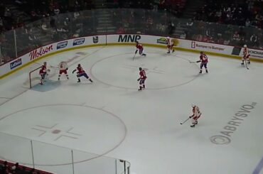Martin Frk of the Calgary Wranglers scores vs. the Laval Rocket 4/4/26